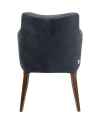 Стул с подлокотниками Mode Leather Anthracite