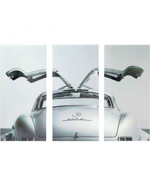 Картина на стекле Triptychon Oldtimer Back 240x160cm