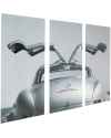 Картина на стекле Triptychon Oldtimer Back 240x160cm