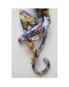 Настенный декор Hanging Ape Colorful 17x67cm