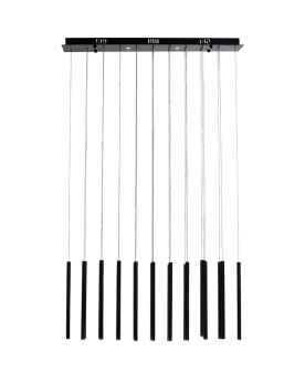 Люстра Living Vegas Schwarz Matt LED 120cm