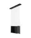 Люстра Living Vegas Schwarz Matt LED 120cm