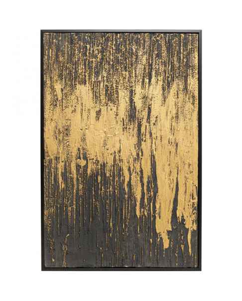Картина в раме Abstract Black 80x120cm