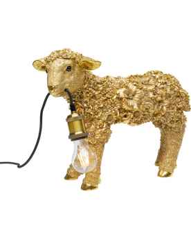 Настольная лампа Animal Flower Sheep Gold 36cm