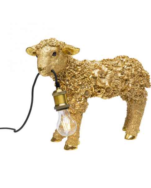 Настольная лампа Animal Flower Sheep Gold 36cm