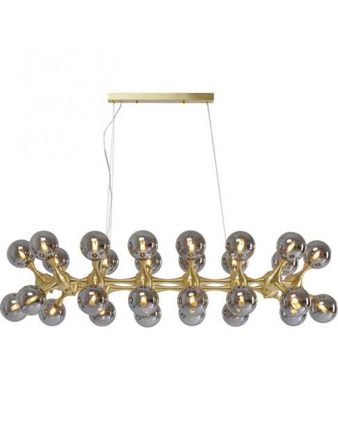 Люстра Atomic Balls Brass 140cm