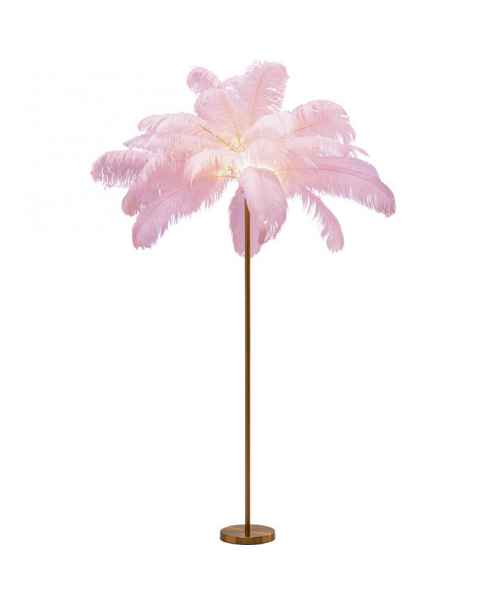 Торшер Feather Palm Pink 165cm