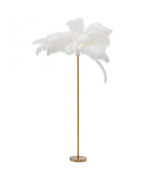 Торшер Feather Palm White 165cm