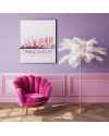 Торшер Feather Palm White 165cm