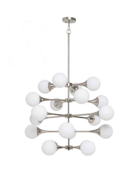 Люстра Bulb Fiction 20 Silver Ø102cm