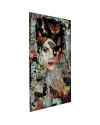 Картина на стекле Lady Butterfly 100x150cm