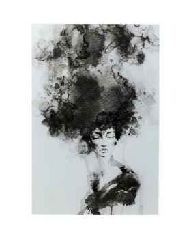 Картина на стекле Smokey Hair 100x150cm