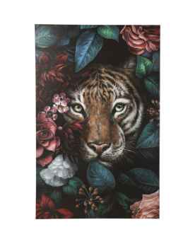 Картина Tiger in Flower 90x140cm