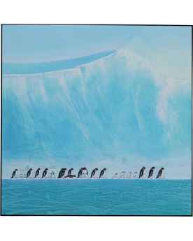 Картина в раме Walking Penguins 140x140cm