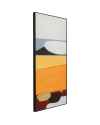 Картина в раме Abstract Shapes Orange 73x143cm