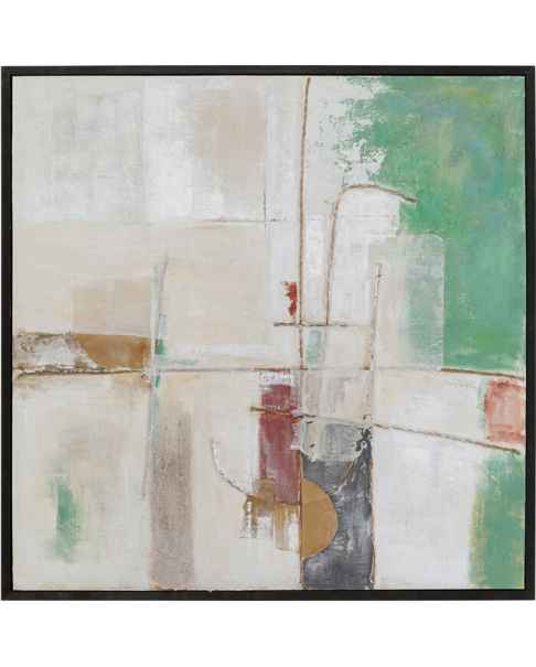 Картина Dust Green 120x120cm