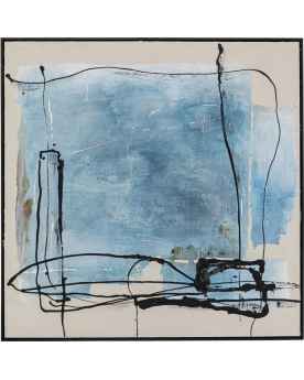 Картина Dust Blue 100x100cm