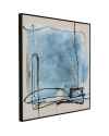 Картина Dust Blue 100x100cm