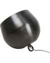 Напольный светильник Apollon Smooth Black Ø50cm