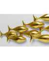 Настенный декор School of Tuna Gold 181x41cm