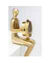 Настольные часы Sitting Man Gold 8x27cm