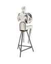 Настольные часы Sitting Man Silver 12x31cm