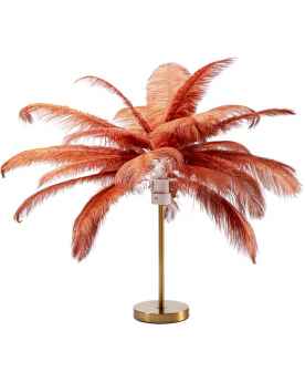 Настольная лампа Feather Palm Rusty Red 60cm