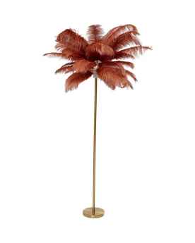 Торшер Feather Palm Rusty Red 165cm