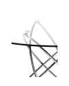 Стол Molekular Silver Ø120cm