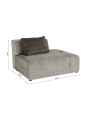 Центральный элемент Infinity 2-Seater 100 Elements Grey