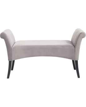 Банкетка Motley Velvet Silvergrey