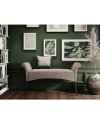 Банкетка Motley Velvet Silvergrey