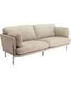 Диван Shirly 3-Seater Cream 221cm