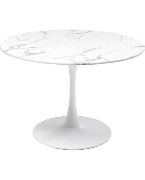 Стол Veneto Marble White Ø110cm