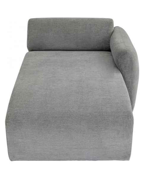 Оттоманка Lucca Ottomane Elements Grey Right 90cm