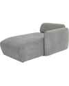 Оттоманка Lucca Ottomane Elements Grey Right 90cm