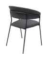 Стул с подлокотниками Belle Anthracite (2/Set)