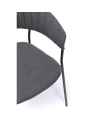 Стул с подлокотниками Belle Anthracite (2/Set)