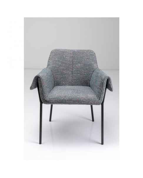 Стул с подлокотниками Bess Grey Стул с подлокотниками Bess Grey