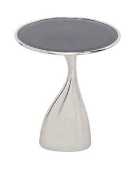 Приставной столик Spacey Silver Ø36cm