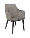 Стул с подлокотниками Modino Velvet Grey