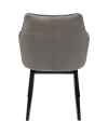 Стул с подлокотниками Modino Velvet Grey