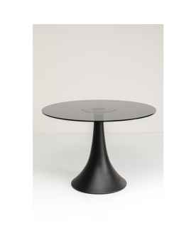 Стол Grande Possibilita Smoke Glass Ø110cm