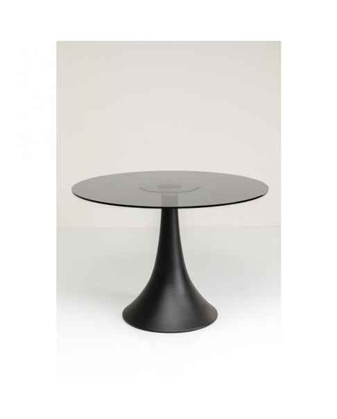 Стол Grande Possibilita Smoke Glass Ø110cm