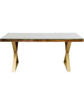 Стол Conley Cross Brass 180x90cm