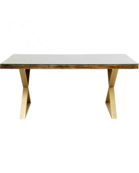 Стол Conley Cross Brass 180x90cm