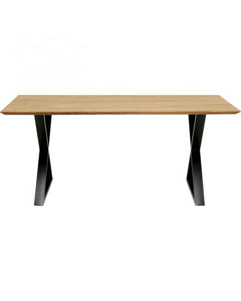 Стол Symphony Oak Cross Black 200x100cm