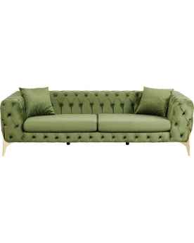 Диван Bellissima 3-Seater Velvet Green 240cm