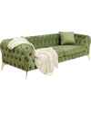 Диван Bellissima 3-Seater Velvet Green 240cm