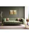 Диван Bellissima 3-Seater Velvet Green 240cm